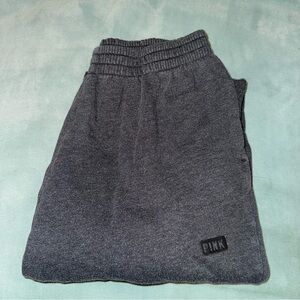 PINK Victoria's Secret Gray Sweatpants with Elastic Waistband